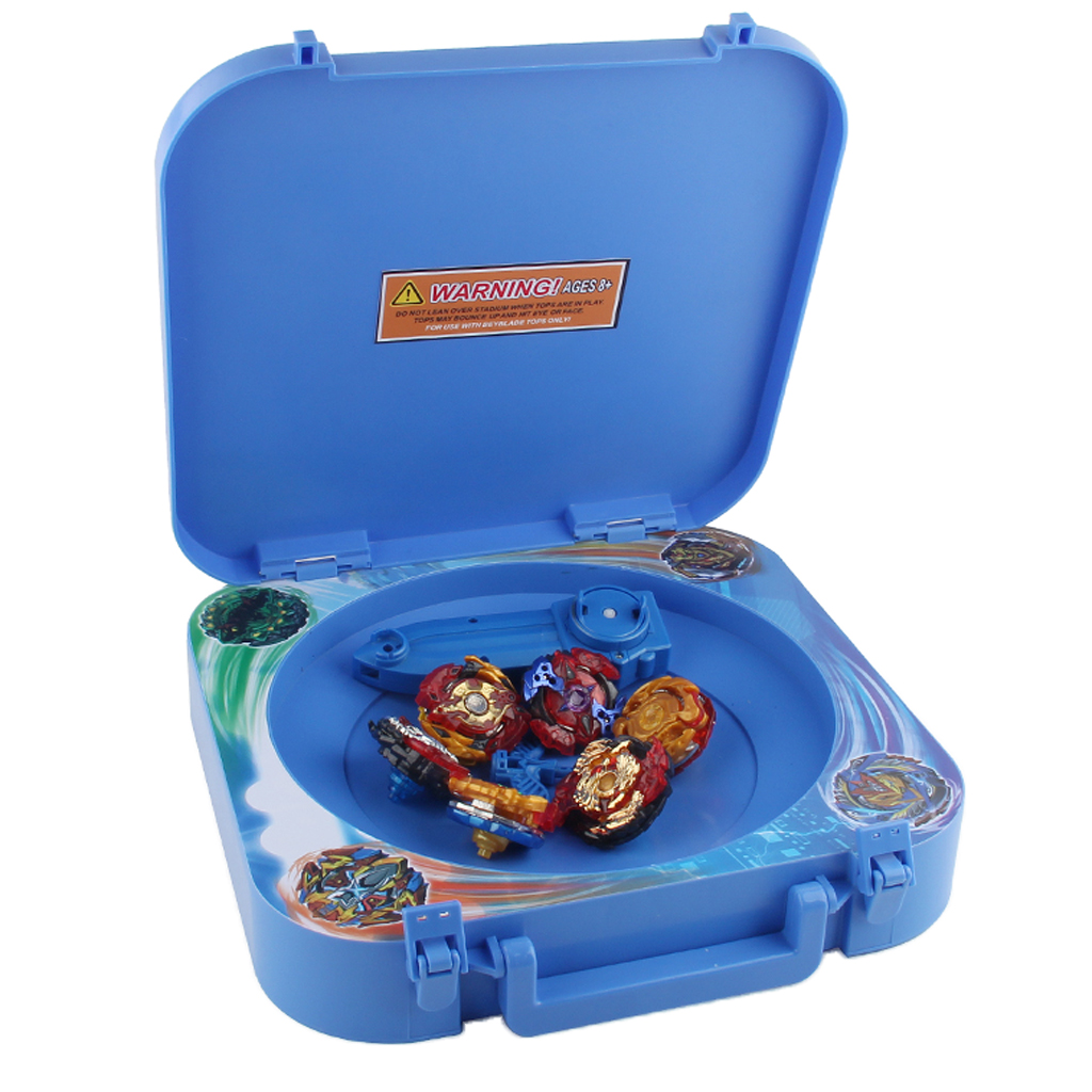 Portable Waterproof Box 9 in 1 Carrying Case Burst Battle Gyro Storage Box