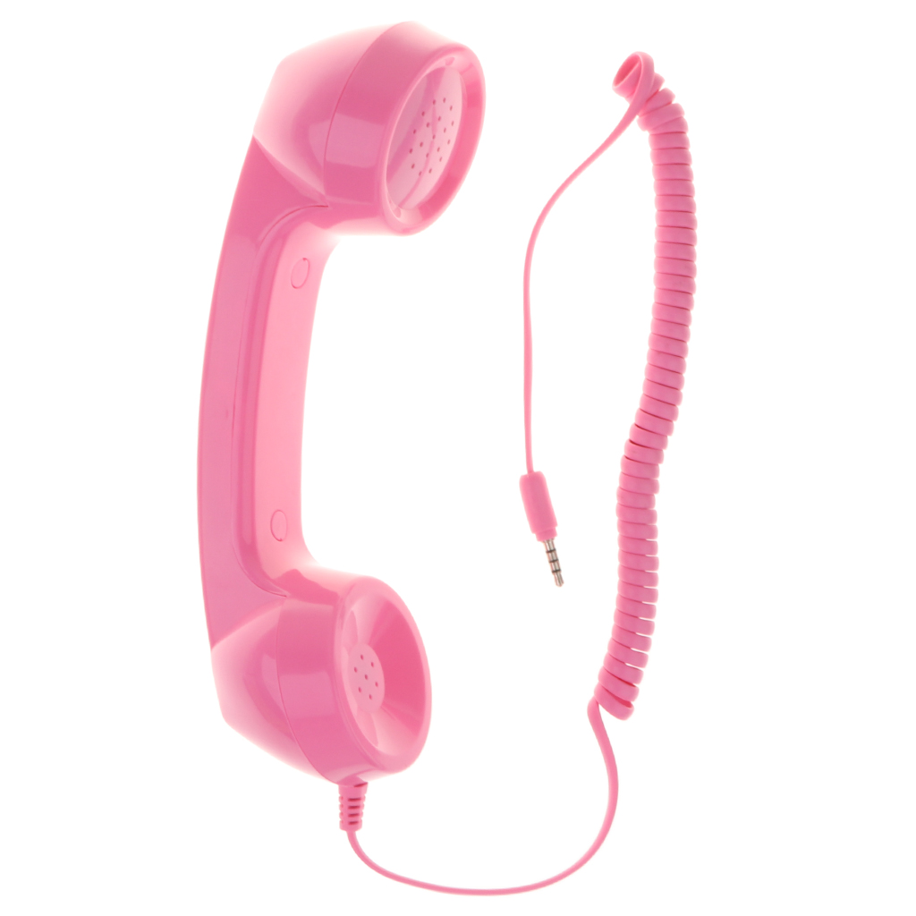 Radiation Protection 3.5mm Retro Telephone Cell Phone Handset Receiver