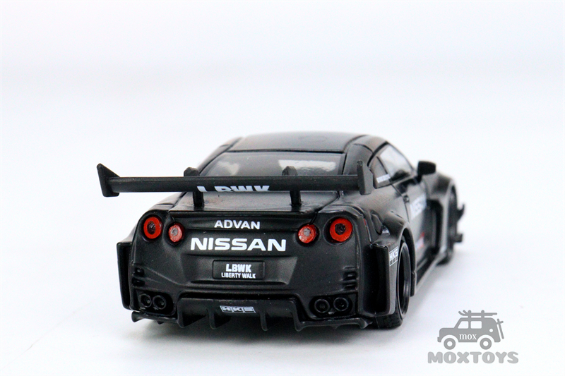 ミニgt 1:64 lbシルエット動作gt日産35GT rr Ver.2 lbwkマットブラックrhdダイキャストモデルカー|ダイキャスト   車のオモチャ| - AliExpress