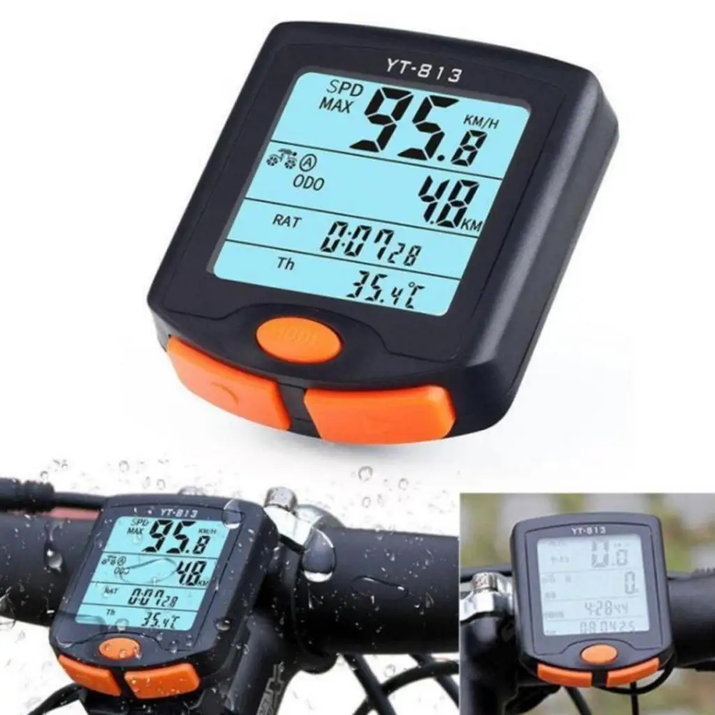 LCD Computer Bicycle Road MTB Bike Backlight Speedometer Odometer Wired LCD Computer Bicycle Road MTB Bike Backlight Speedometer Odometer Wired