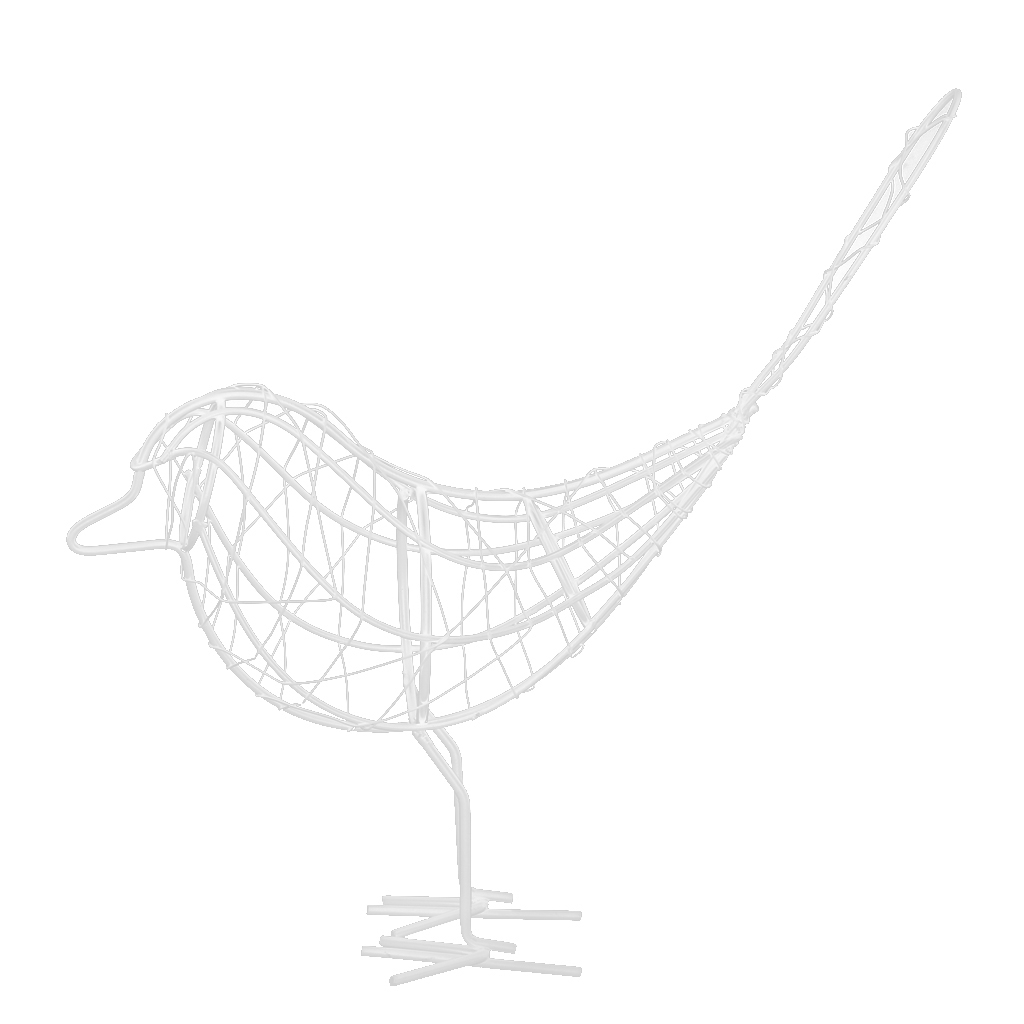 Modern Iron Bird Ornament Metal Craft Table Home Office Decor