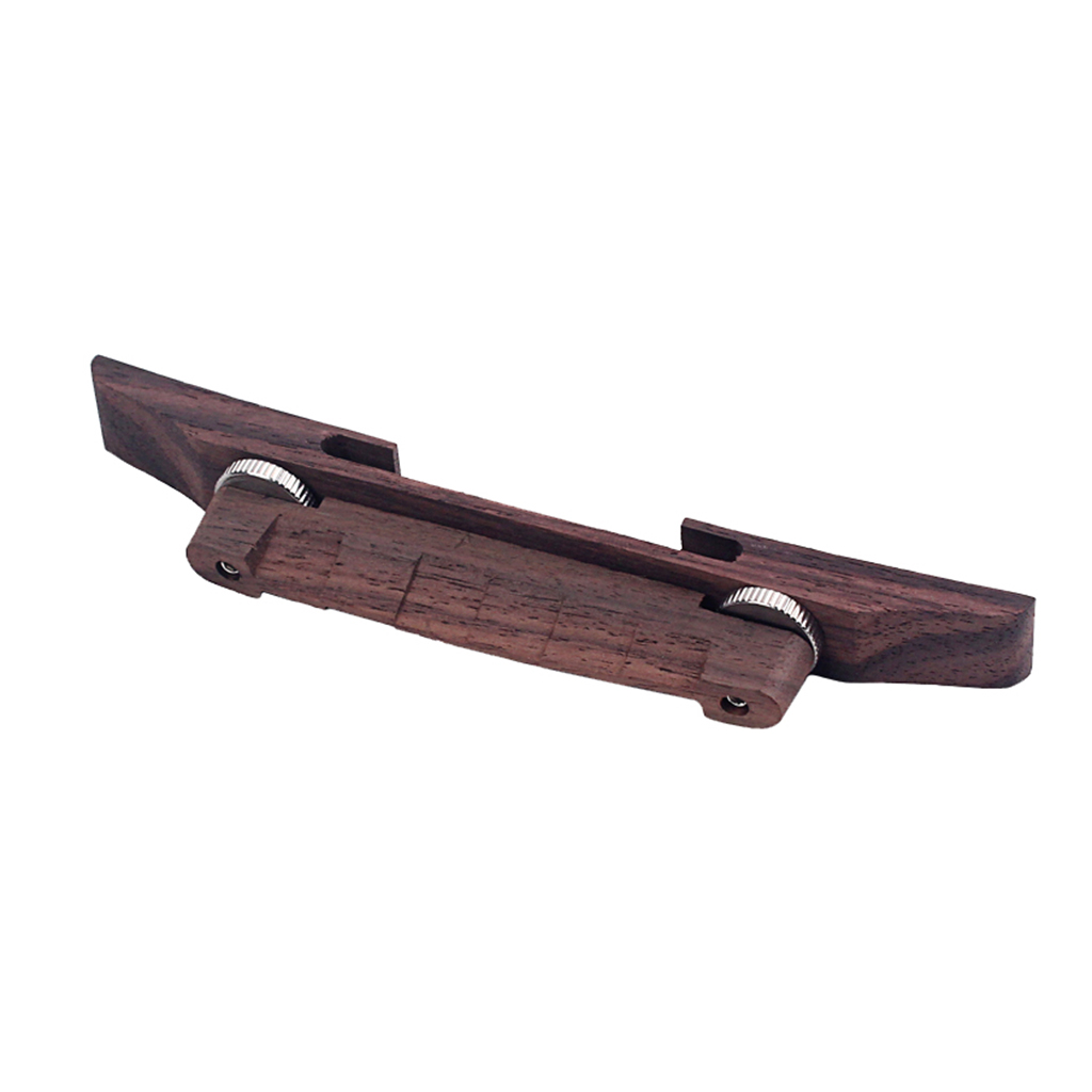 Adjustable Rosewood Jazz Guitar Bridge Saddle Luthier Supply