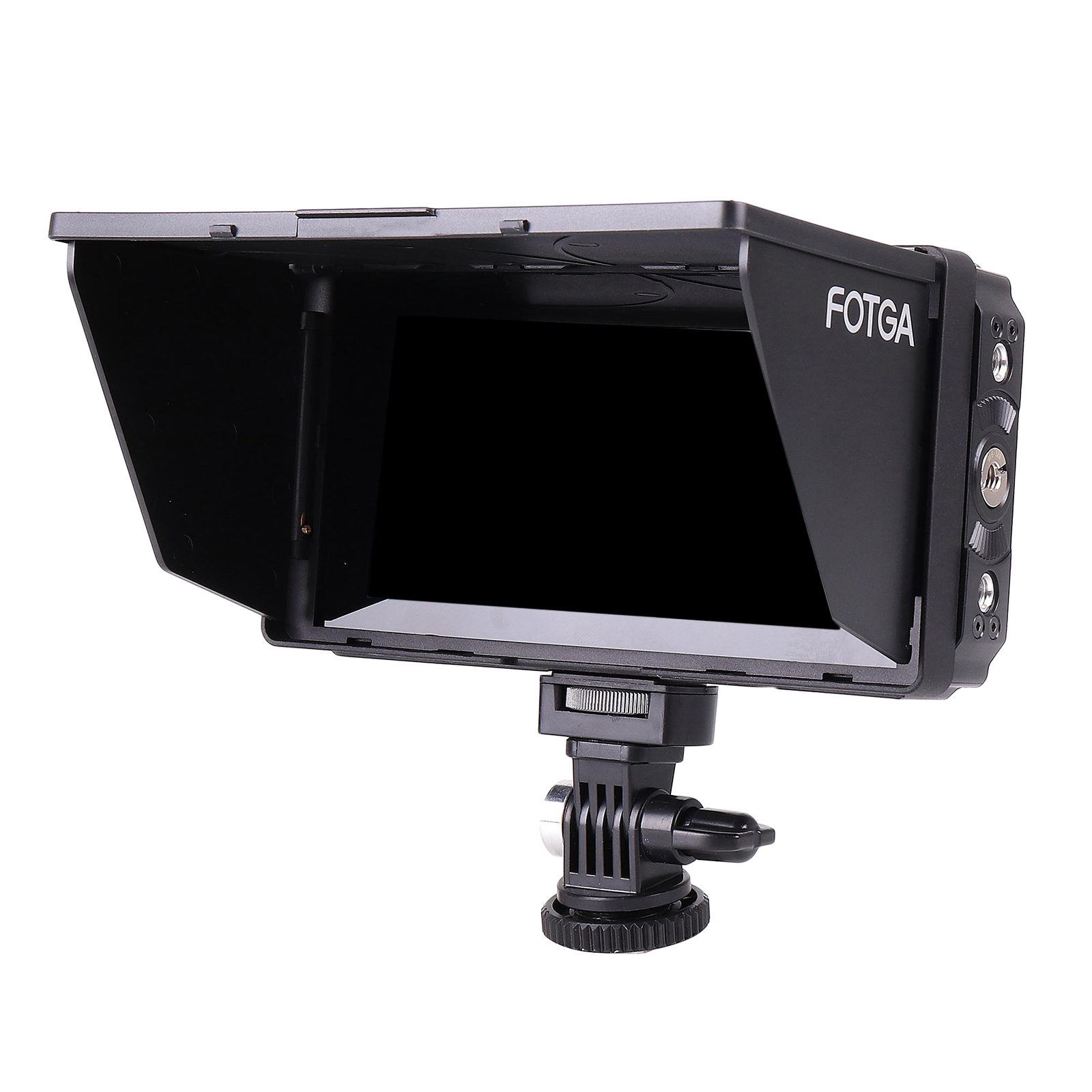 C50 FHD on-Camera Field Monitor  4K Input / Output Dual Battery Plate