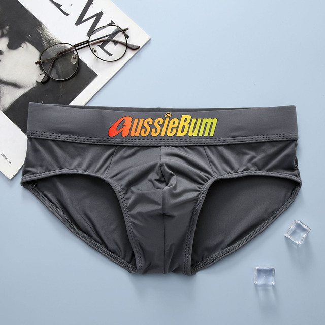 Aussiebum men's briefs milk silk low waist elastic comfortable u