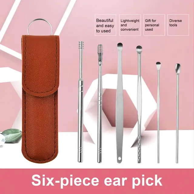 Generic 6 x Bâtonnets de cure-oreille, nettoyeur d'oreille, dissolvant de  cérumen à prix pas cher