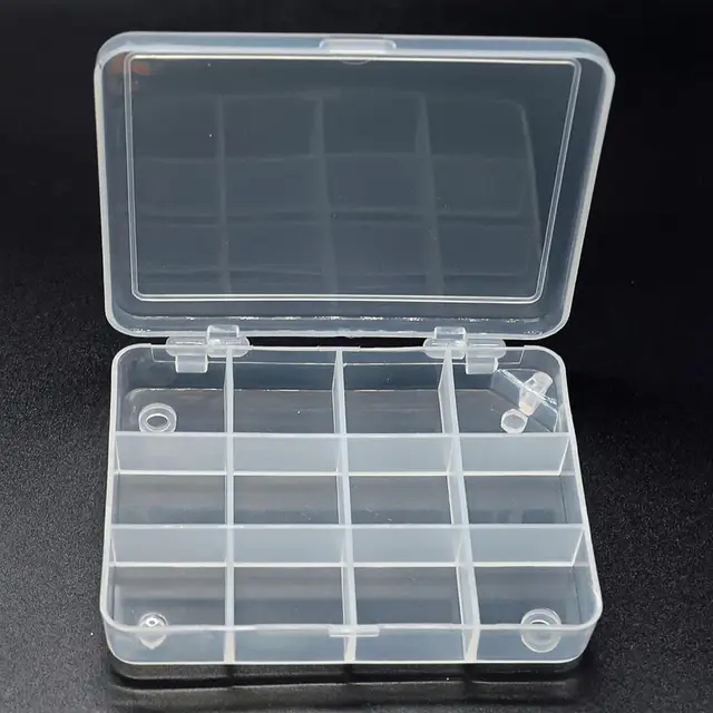 Fishing Tackle Box Large Capacity Convenient PVC Transparent Fishing Lure  Bait Hook Storage Case Fishing Box Set for Angling