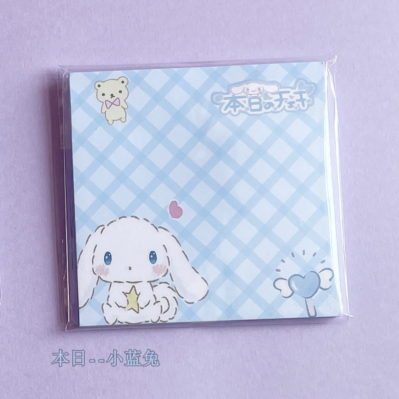 Notepad Cartoon Memo Pad Korean Cute Rabbit Color Sticky Notes Japanese Student Stickers Message School Office Plan Tag Notebook