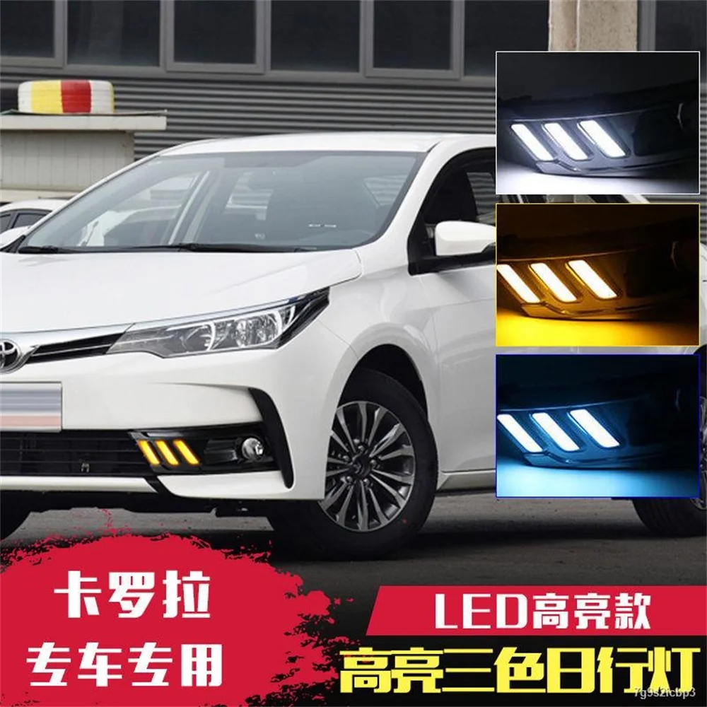 Tira de luces LED DRL RGB para Toyota Corolla