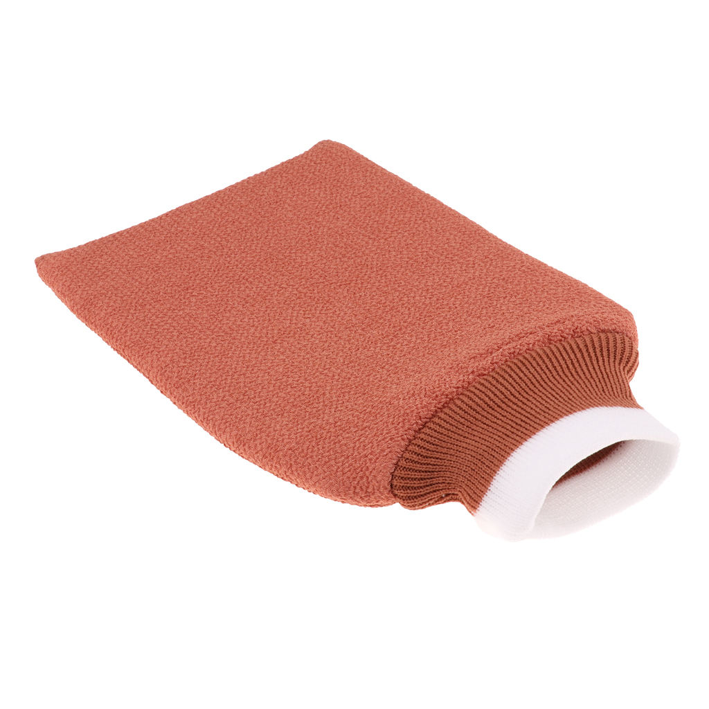 Exfoliating Gloves Shower Scrubbing Bath Mitts Back Scrubber, Suit for Women Men Kids, Deep Cleaning Tool