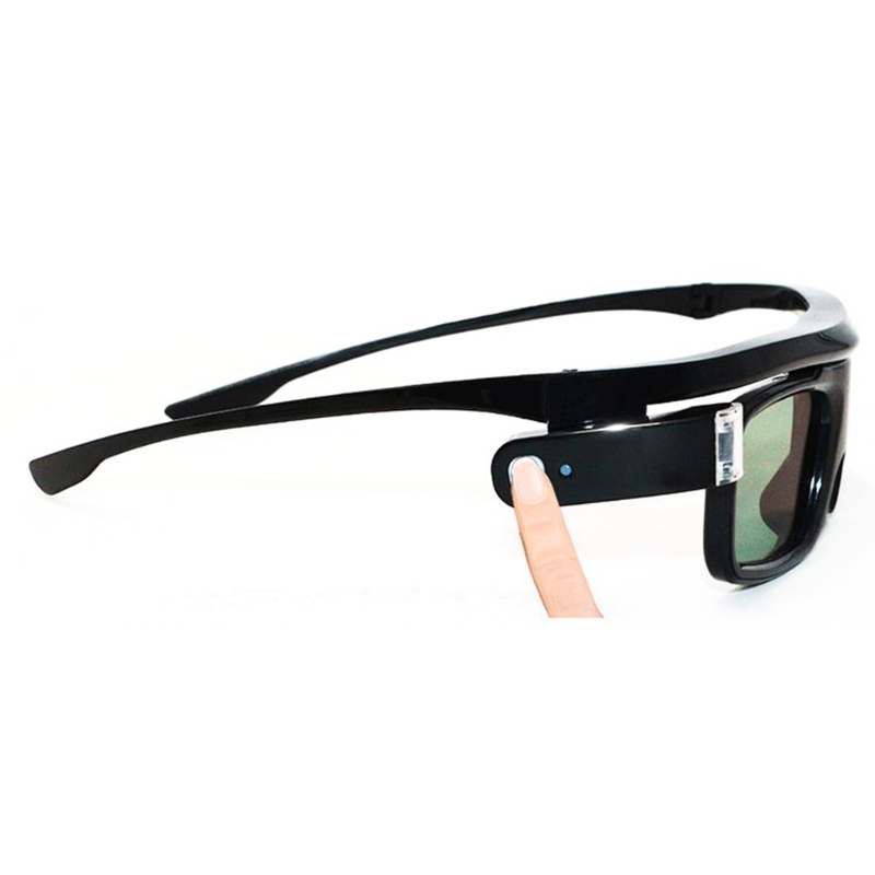 Title 8, 3D-Brille, wiederaufladbare Active-Shutter-Bril...