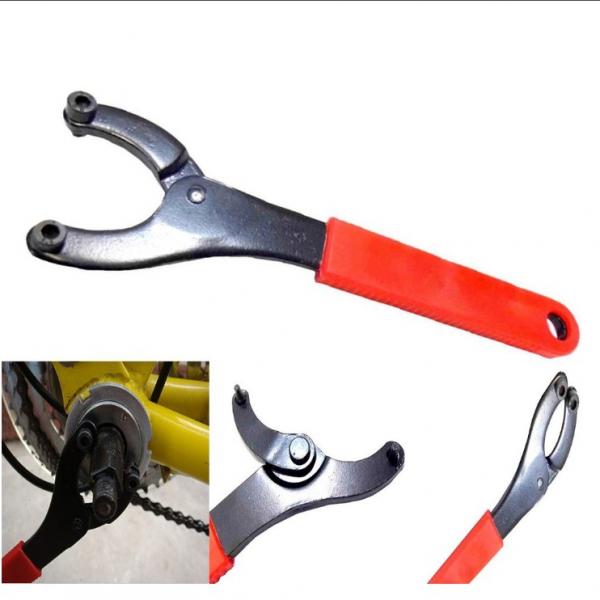 Adjustable Bicycle Bike Adjustable Cone Bottom Bracket Steel Wrench Spanner
