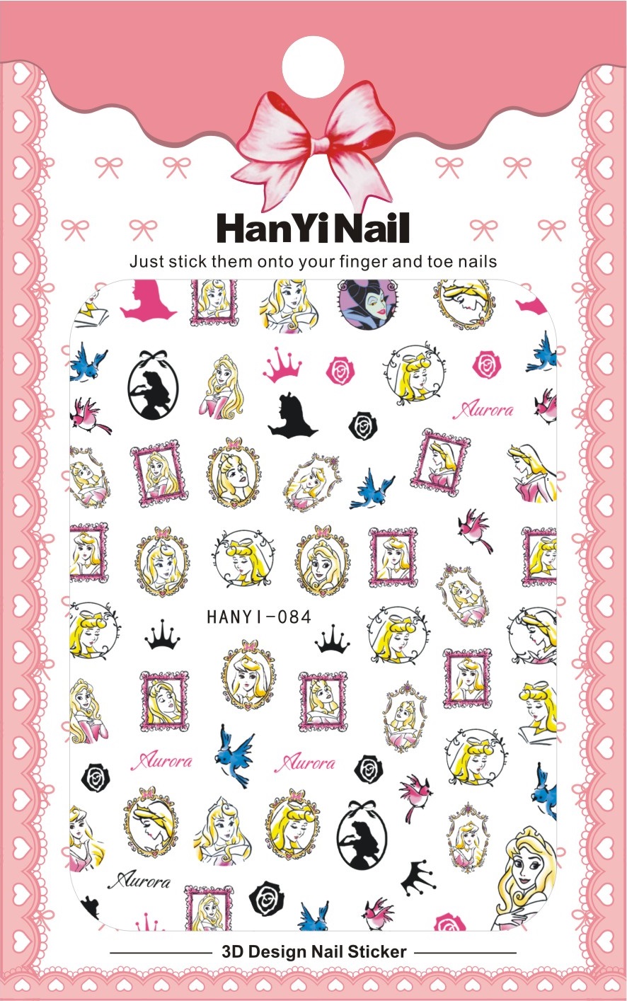 Best of 1PCS Disney Cartoon Anime Mickey Mouse Donald Duck Snow White Nail Sticker Stitch Winnie The Pooh Nail Slider Nail Beauty Reviews & Tips - Image 5