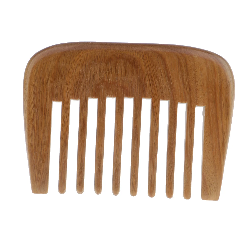 Wooden Comb Beard Comb Wide Tooth Comb Handmade Sandalwood Pocket Comb