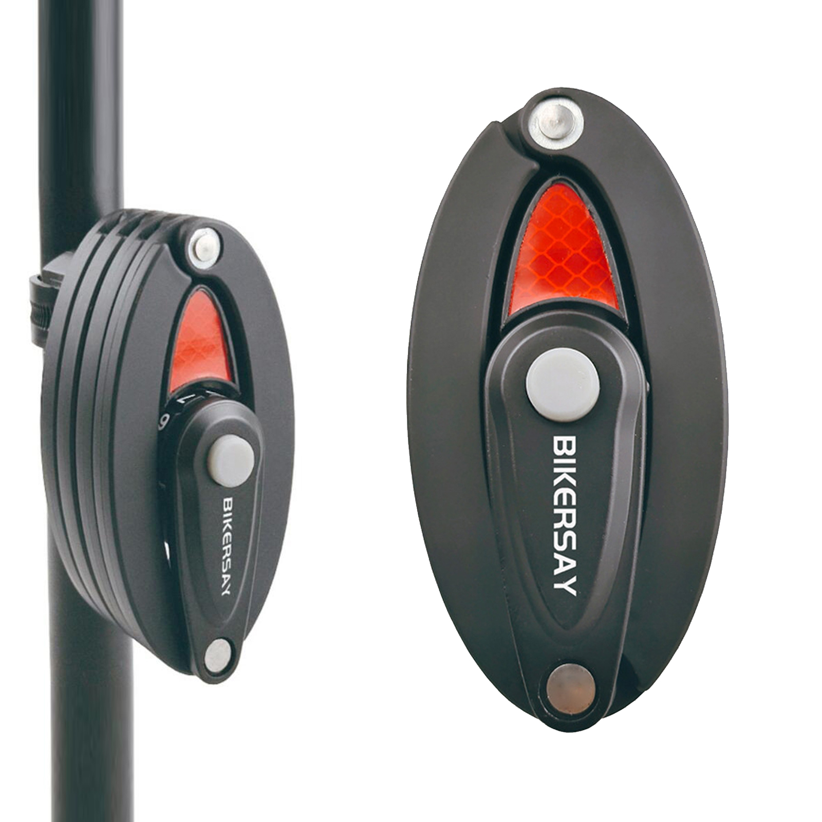 4 Digit Combination Password Bicycle Lock Folding Bike Lock Safety Lock For Bikes Anti-theft Security Bicycle Lock