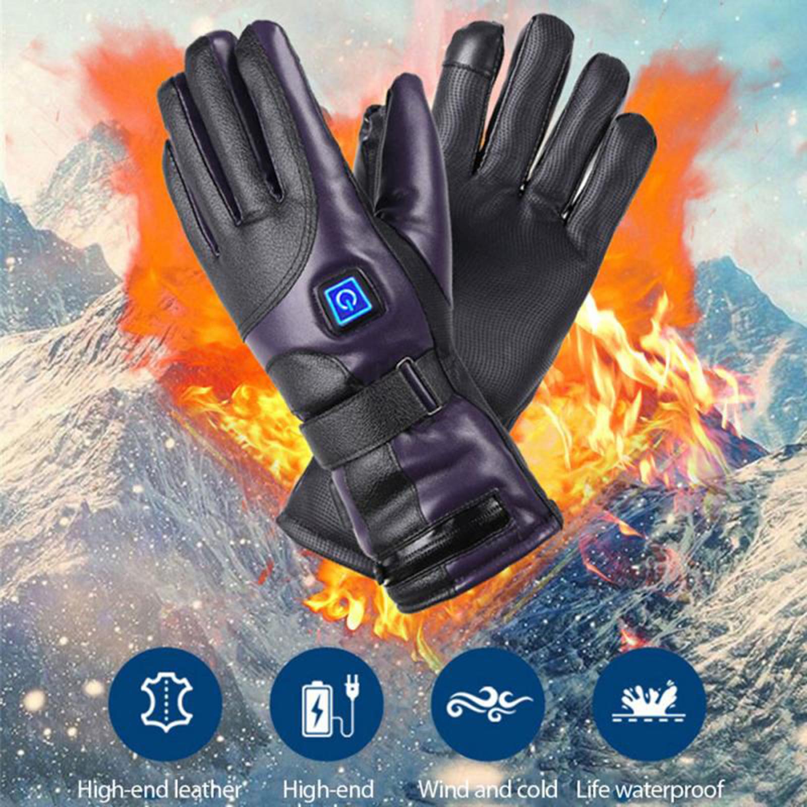 heated winter golf gloves