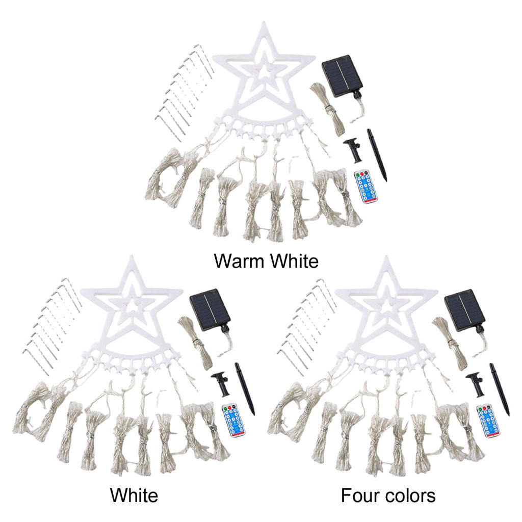 String Lights Balcony Lights Party Supplies Solar Fairy String Lights for Outdoor Party