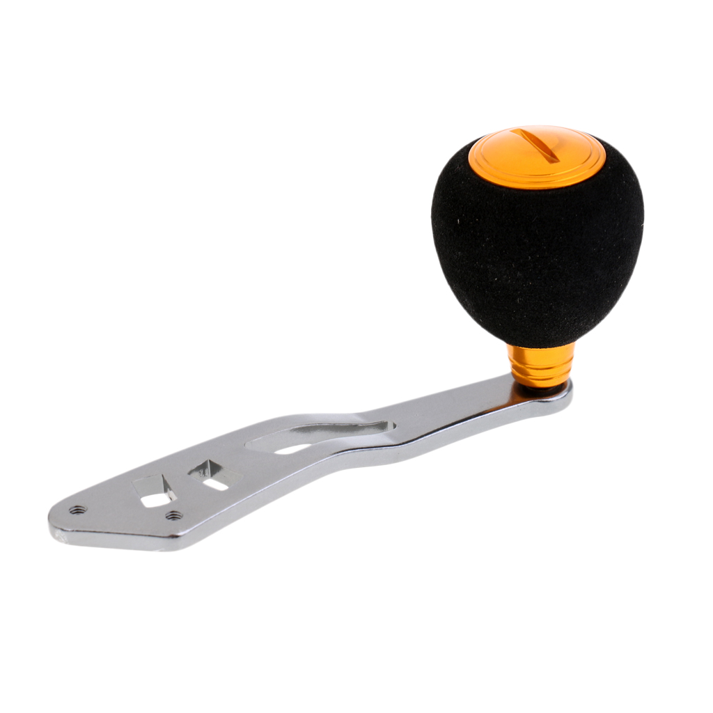 Metal Fishing Reel Handle EVA Knob Baitcasting Reel Handle Replacement for S/D/A Reels