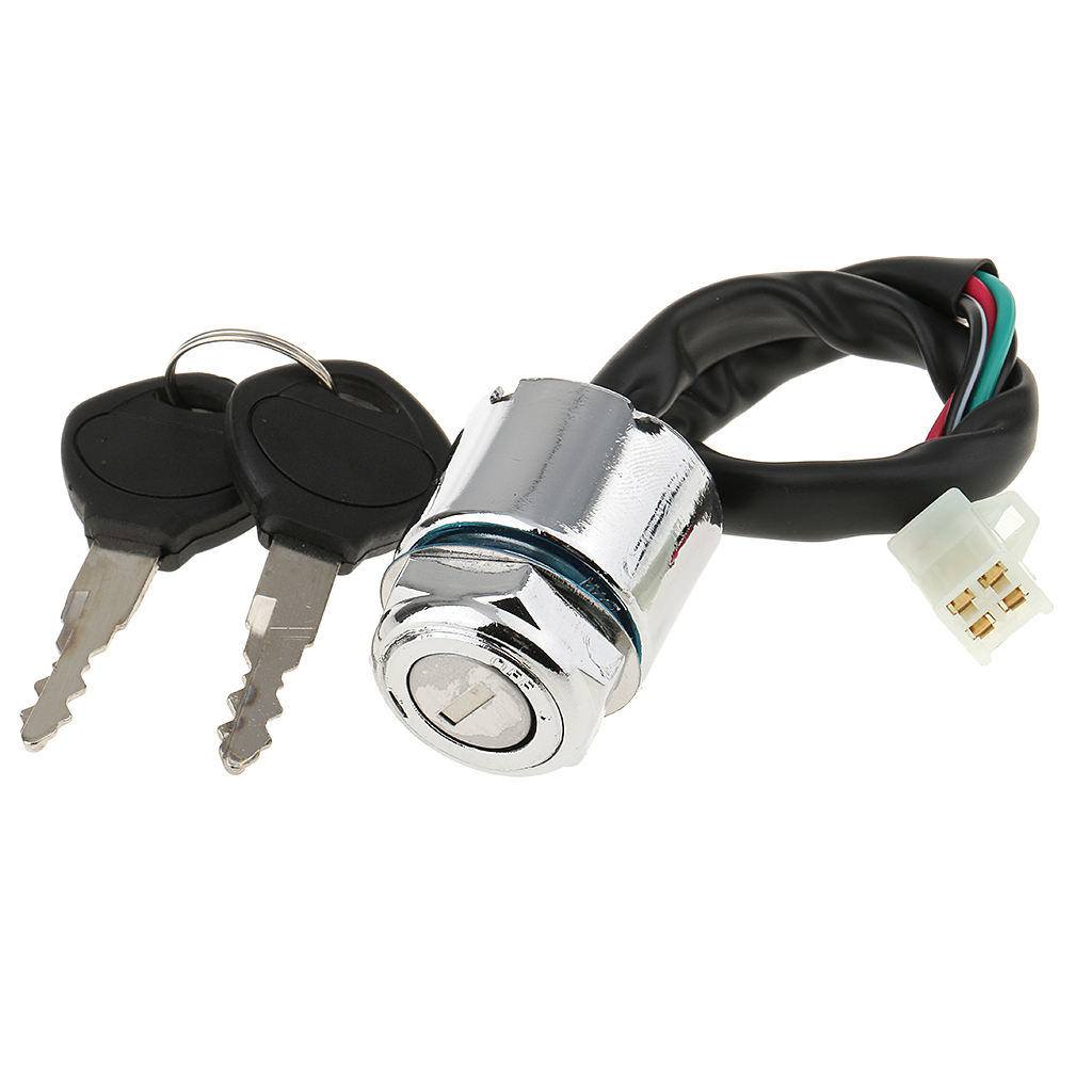 4-Wires ATV Quad Ignition Key Switch 50CC-250CC Dirt Bike Motorcycle Scooter