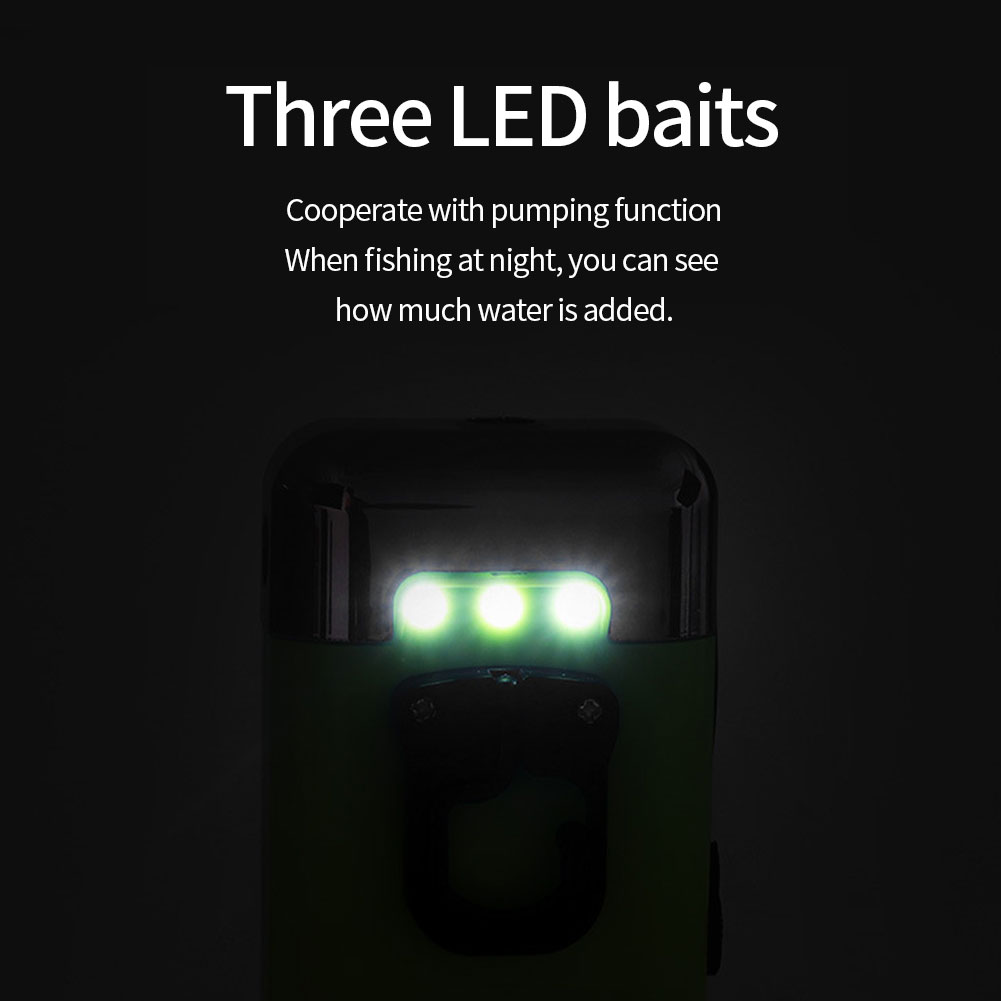 ruído ao ar livre aquário led iluminação