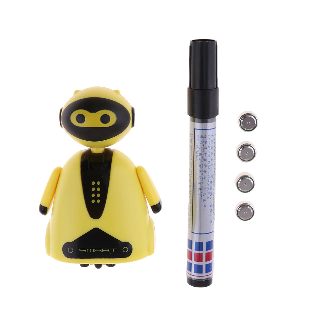 Mini Inductive Robot Kids  Pen Boys Girls Birthday Gift