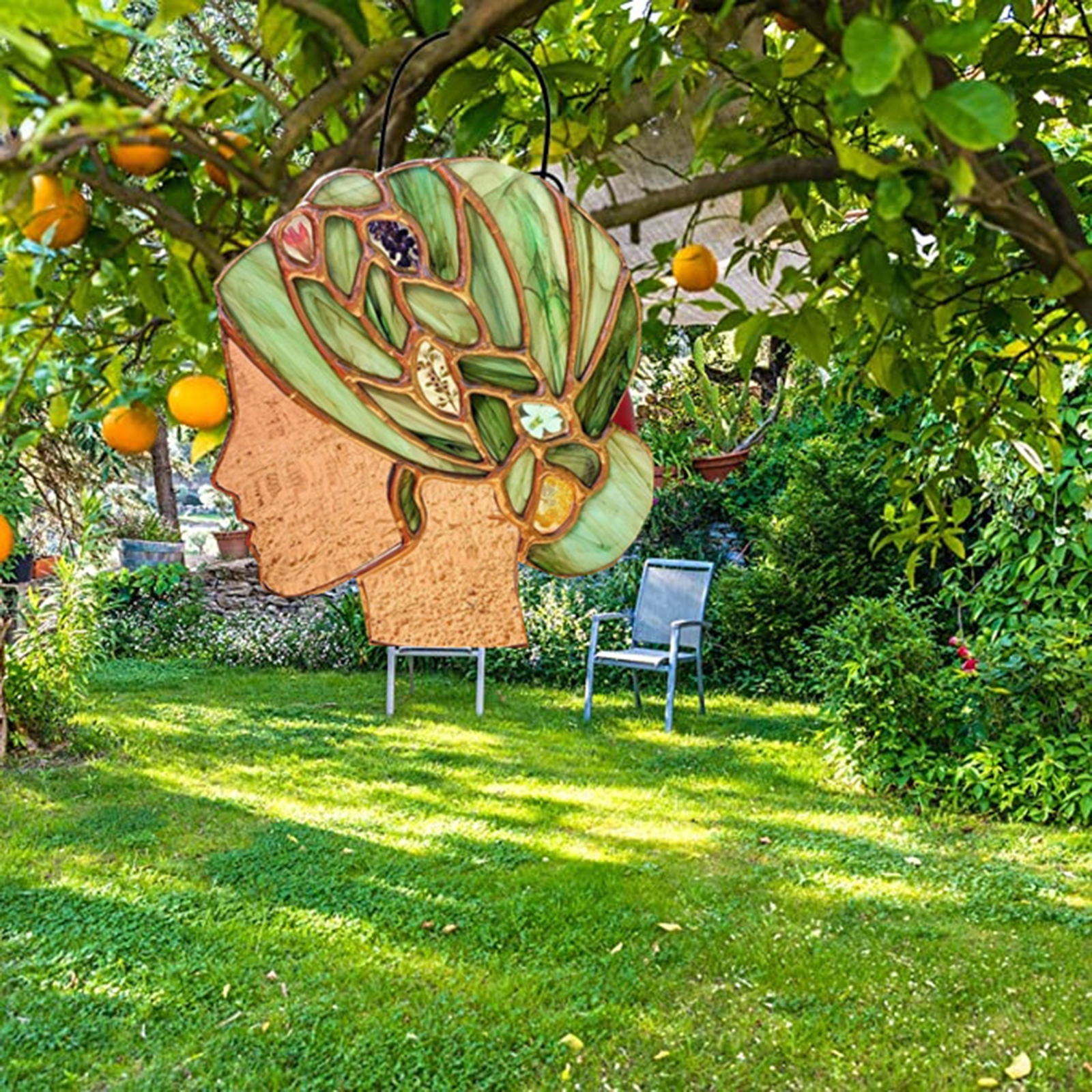 Acrylic Earth Art Statue Tag Mother Figurine Decor Goddess Salon Ornaments