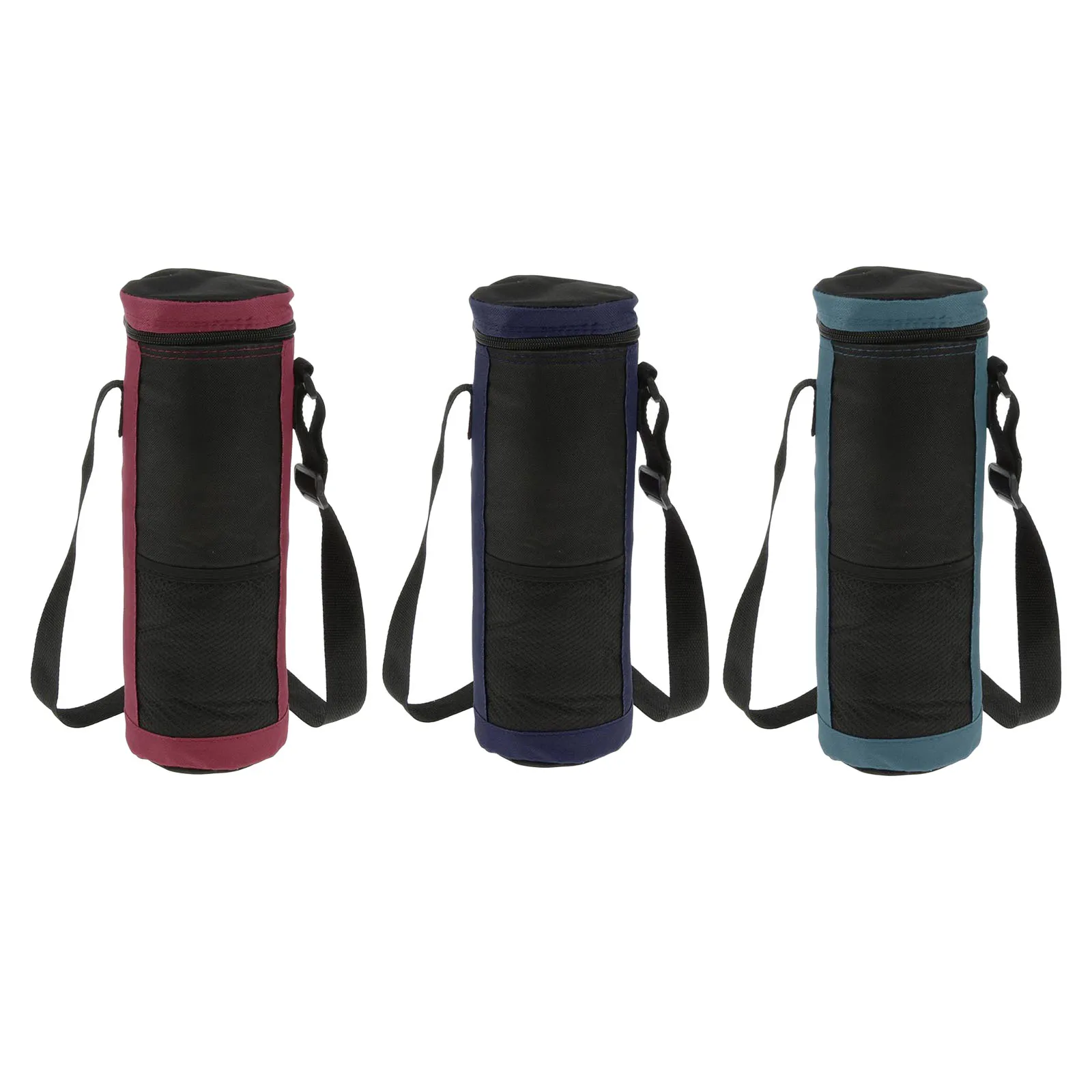 Outdoor Wine Cooler Bag Small Foldable Drinks Cooler Bags Insulated Beer Cooler Holds for Camping Picnic Traveling