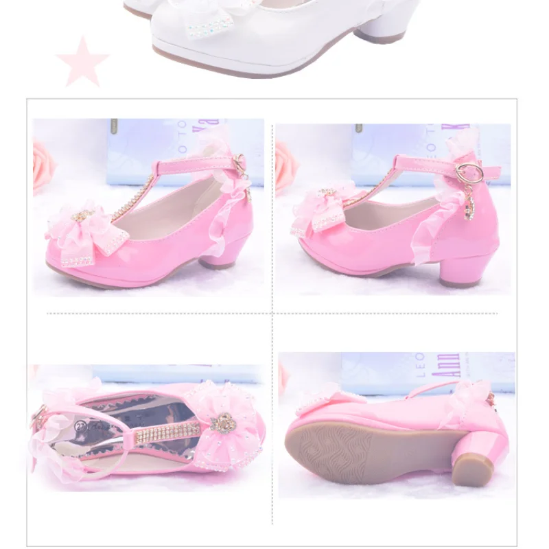 Children Party Leather Shoe