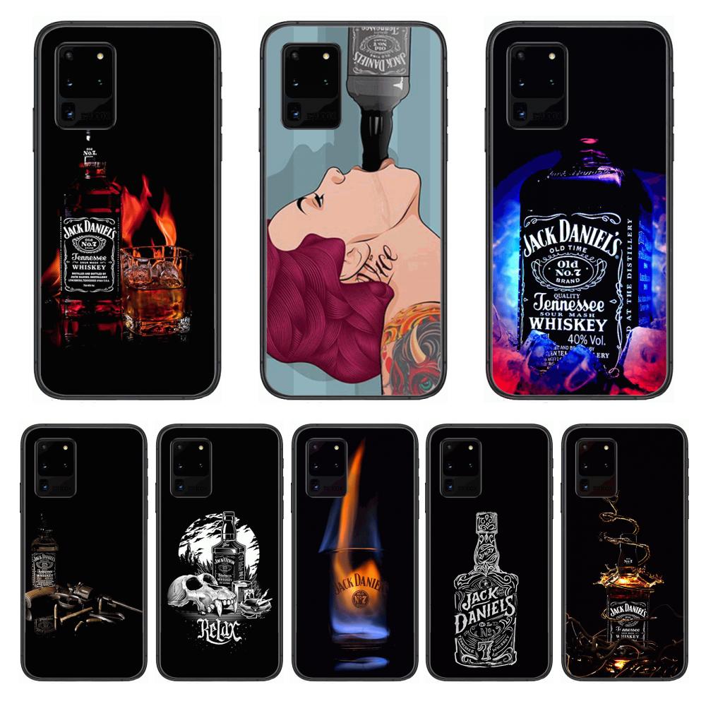 JACK DANIELS Whiskey классный чехол для телефона Корпус для SamSung Galaxy  S, 6, 7, 8, 9, 10, 20 21 Edge Plus E Примечание 5G Lite ультра черный ...