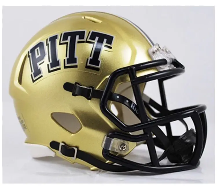 Hub Bedelen Volwassenheid NCAA Riddell Speed Mini Rugby Helmet University of Pittsburgh|Figurines &  Miniatures| - AliExpress
