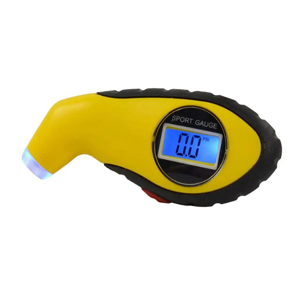 Tire Repair Kits LCD Digital Tire Air Pressure Gauge Tester Tool for Car SUV Motorcycle