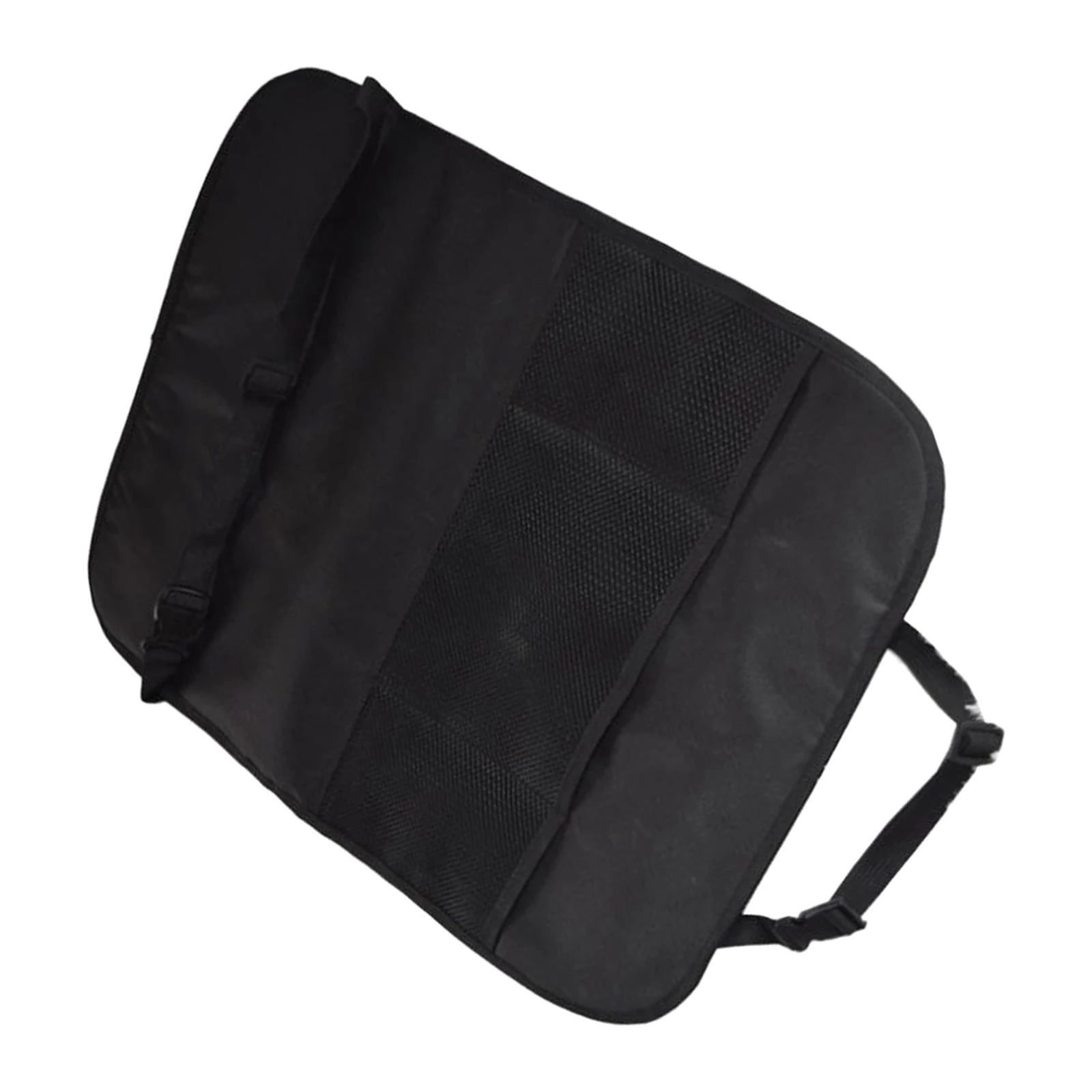 Auto Cotton Three-Layer Storage Bag Organizer Seat Back Protector Anti Kick Pad for Children