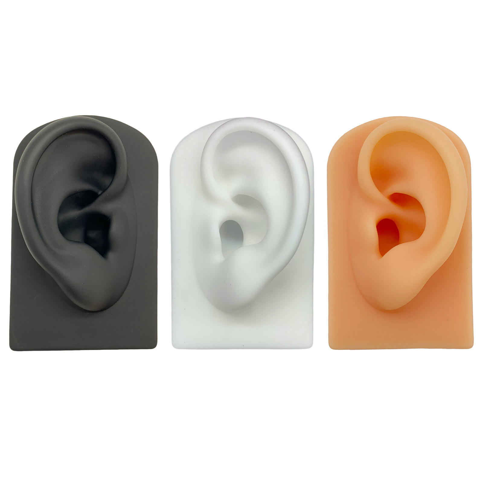Ear Model Human Body Part Model Simulation Silicone Artificial Ear Model Soft Silicone Human Ear Model