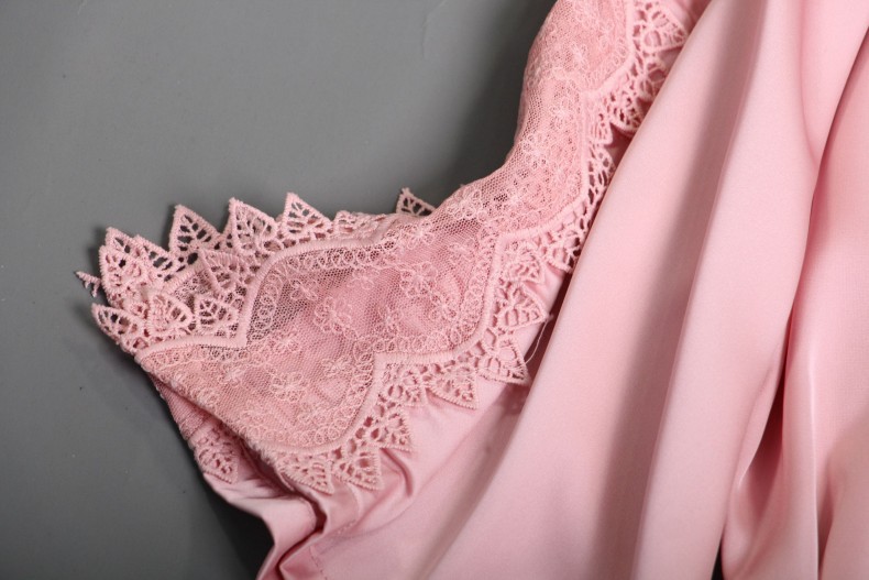 Waliicorners Bathrobe Gown Nightwear Homewear Satin Bridesmaid Sleepwear Lace Intimate Lingerie 29 H5991fa85668e40048a6218a225ffffe42