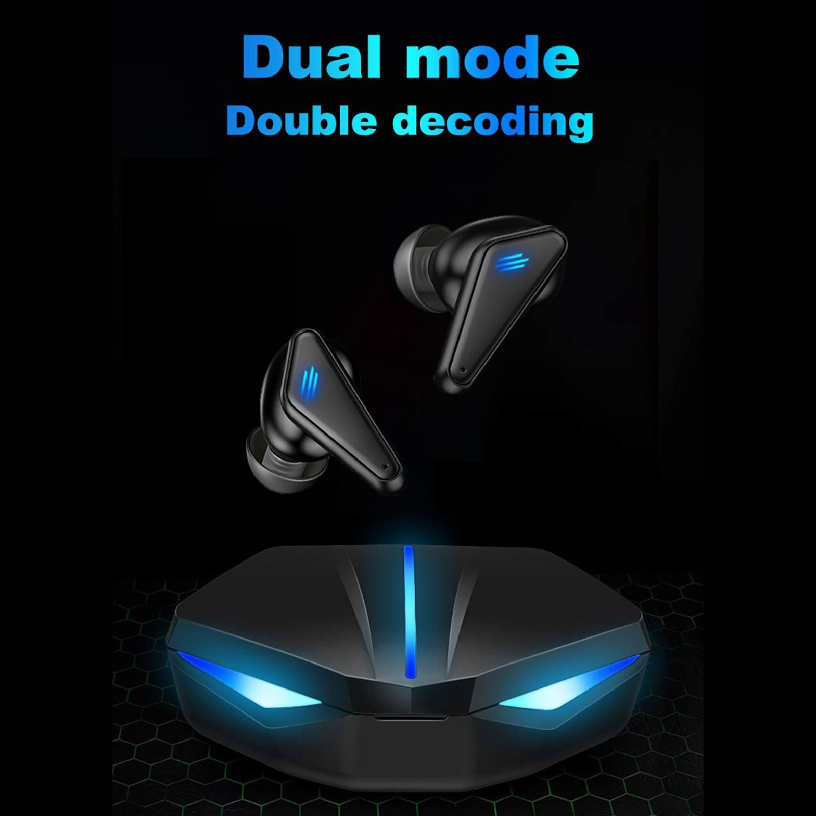 K55 Bluetooth 5.0 TWS Wireless Earphones Noise Reduction in-Ear