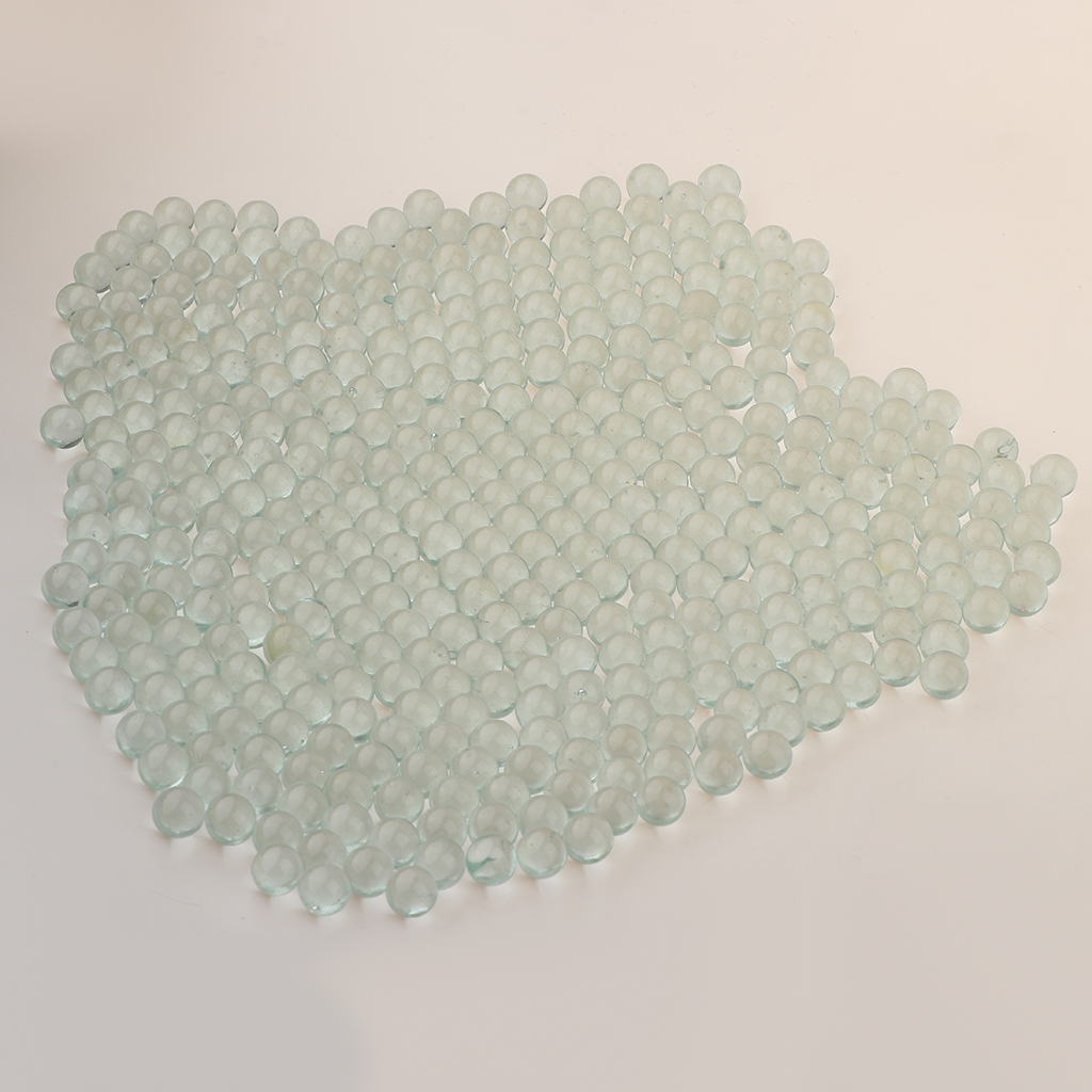 350x 10mm Clear Marbles Pebbles For Vase Filler Table Scatter Aquarium Decor