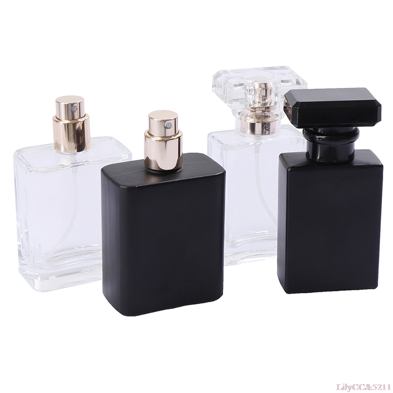 Best of 1 Pieces 30ML / 50ML Thick Glass Refillable Perfume Bottle Sprayer Pump Perfume Bottles Container Reviews & Tips