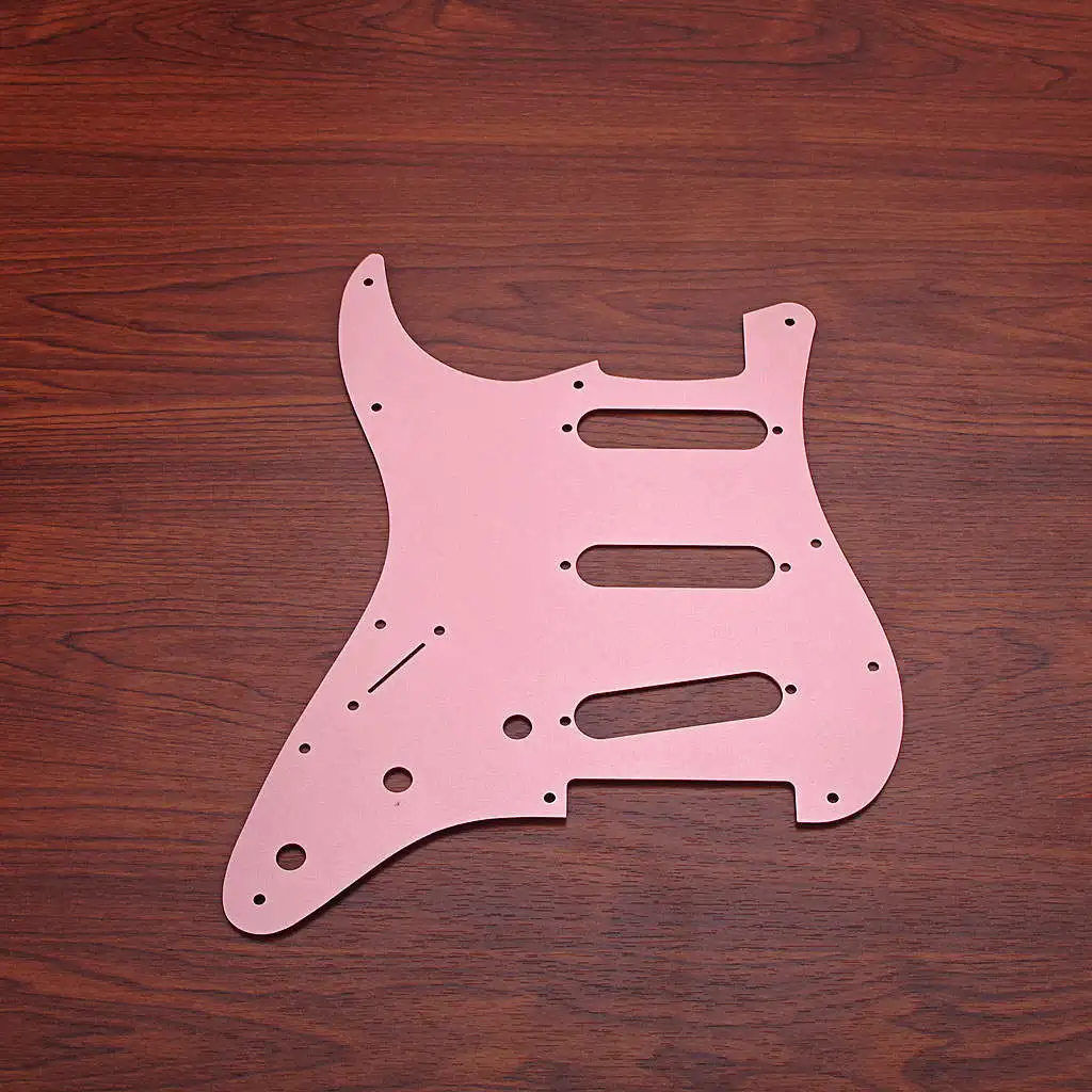 Aluminum Alloy Sss Guitar Pickguard Pickups Scratch Plate Music Instruments Replacement for ST Guitar Gifts