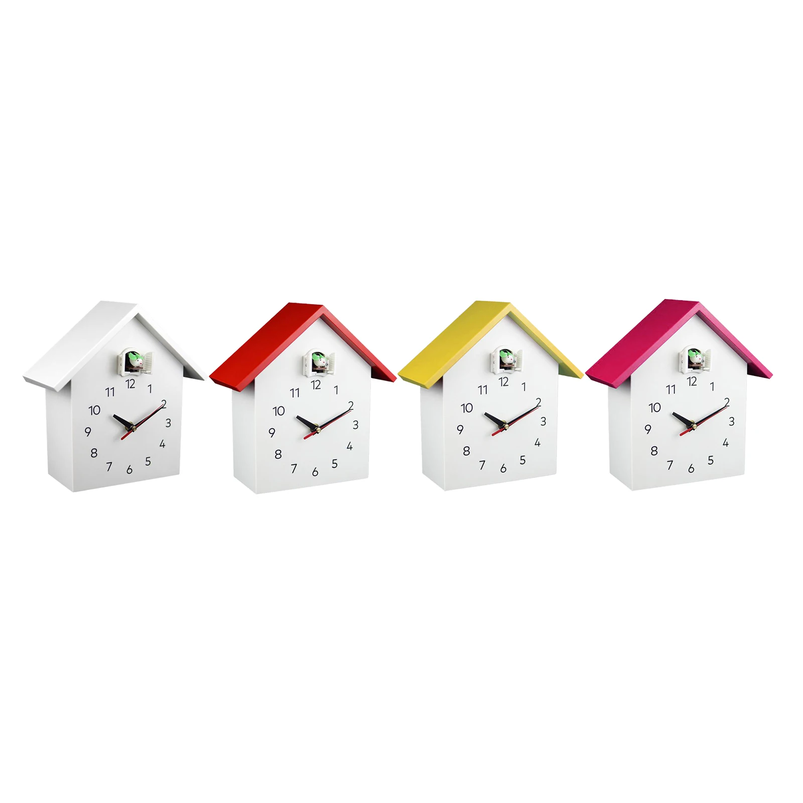 Digital Cuckoo Clock Bird House Wall Clock Tabletop School Livingroom Clock