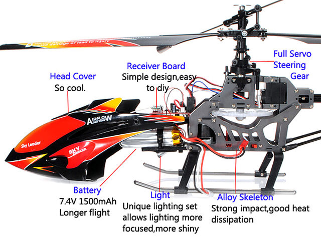 Wltoys v913-ブラシレスヘリコプター,2.4g,sgyro,大型ヘリコプター