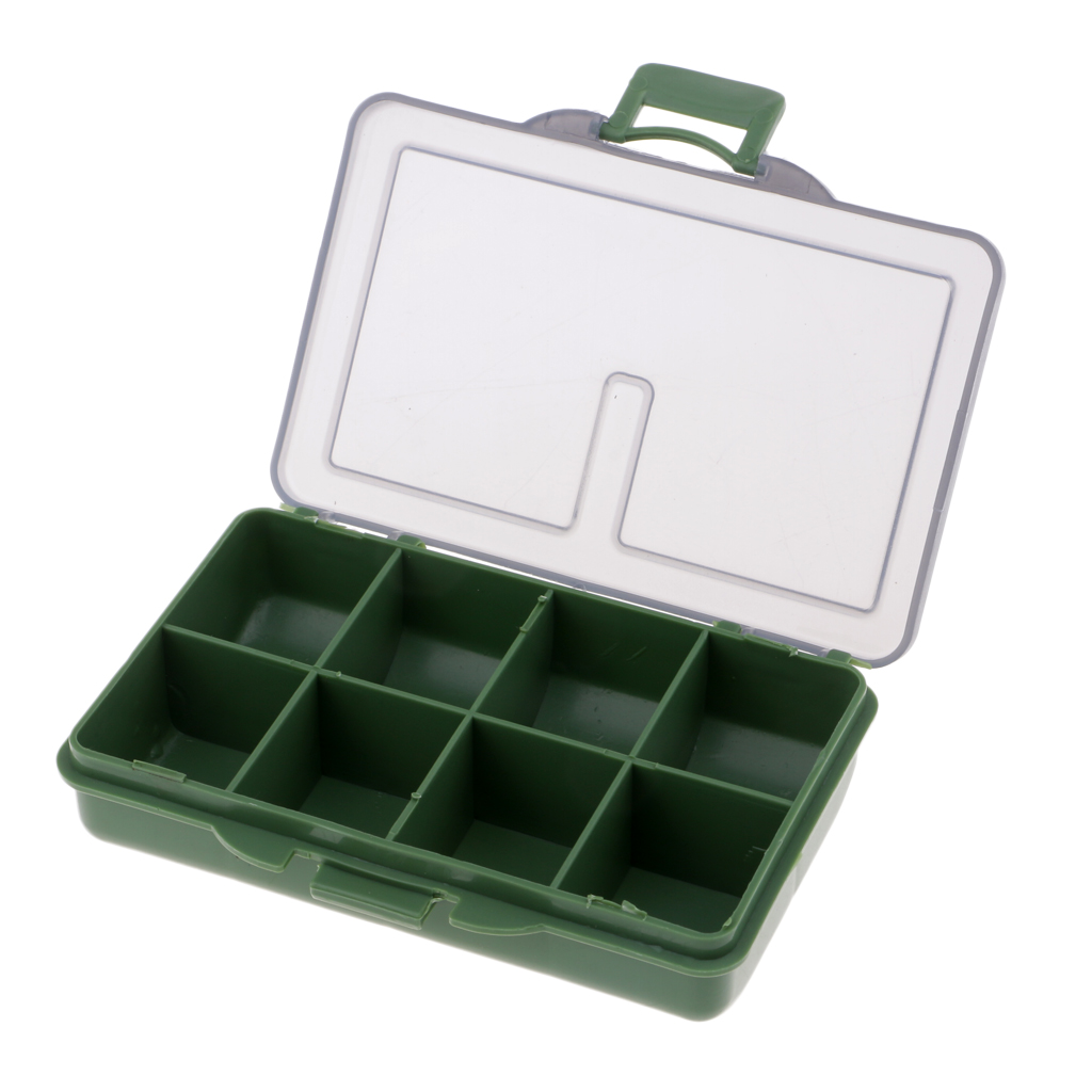Carp Coarse Sea Fishing Tackle Box Bit Complete Box System for Hooks Swivels Beads Spinners Tackle