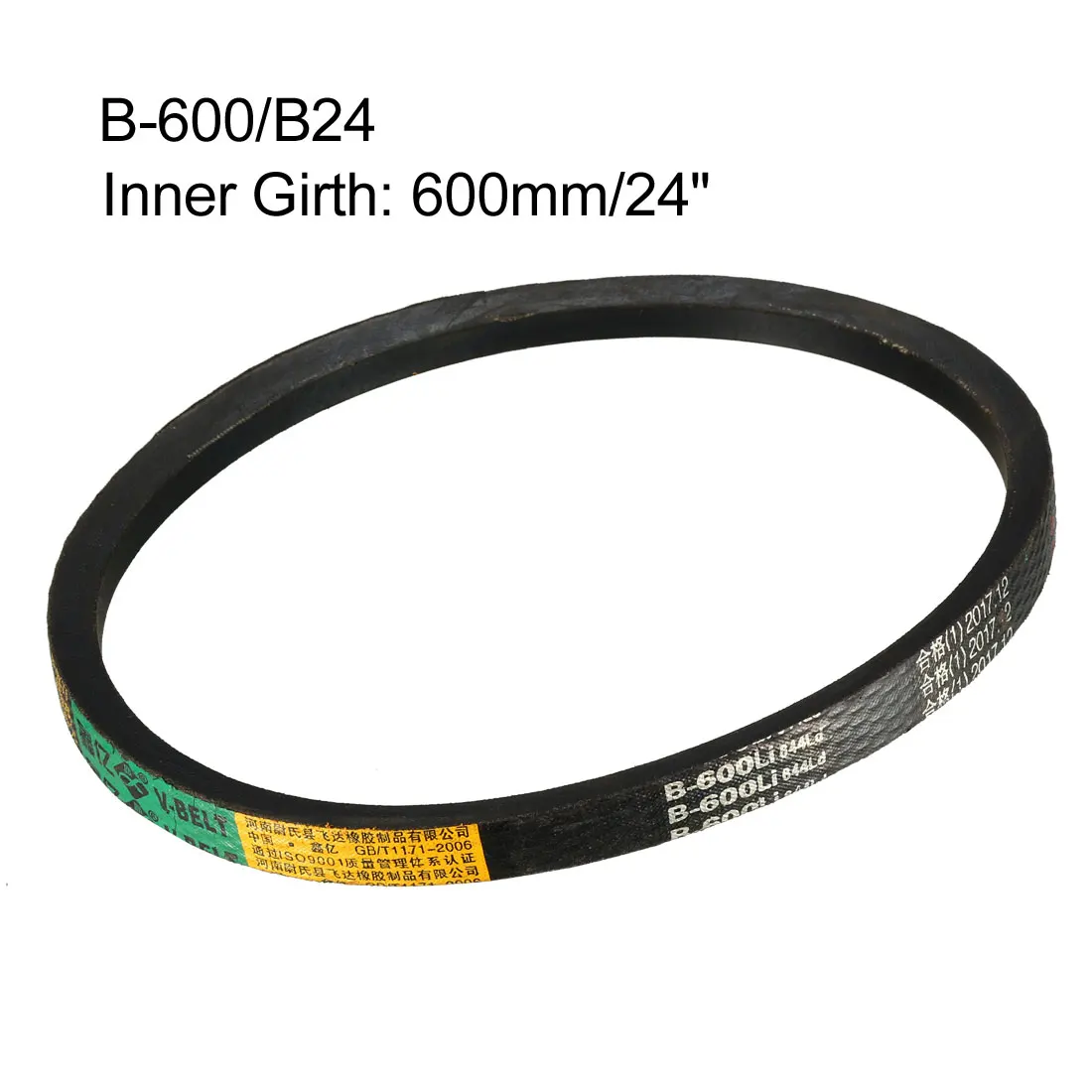 uxcell B42 Drive V-Belt Girth 42-inch Industrial Power Rubber Transmission Belt 