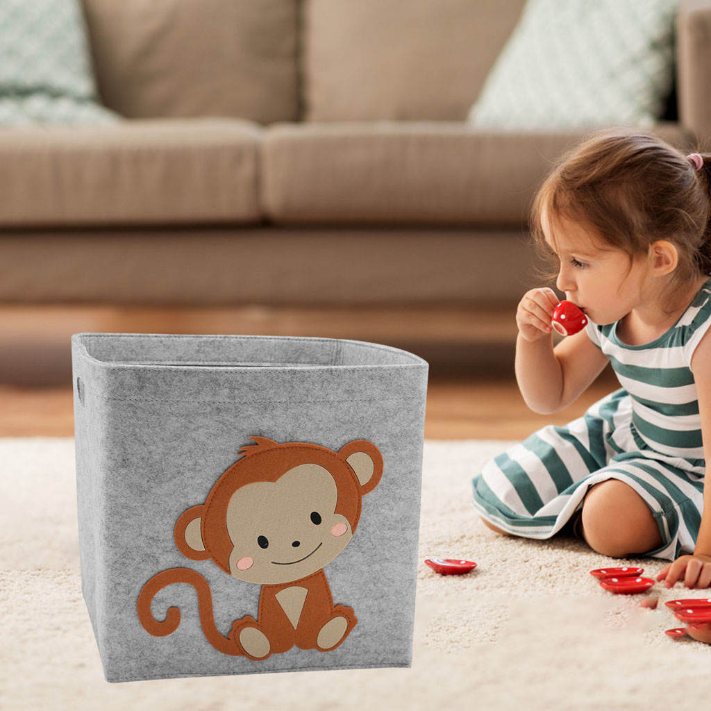 monkey storage basket