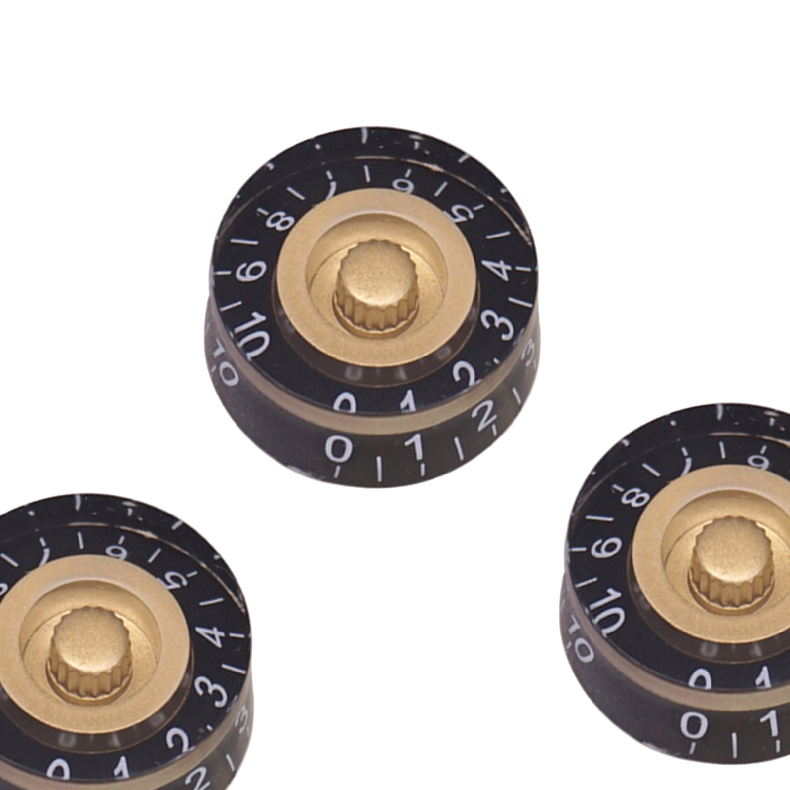 Set of 4 Plastic Guitar Speed Control Knob Replace for  Broken Parts Accs