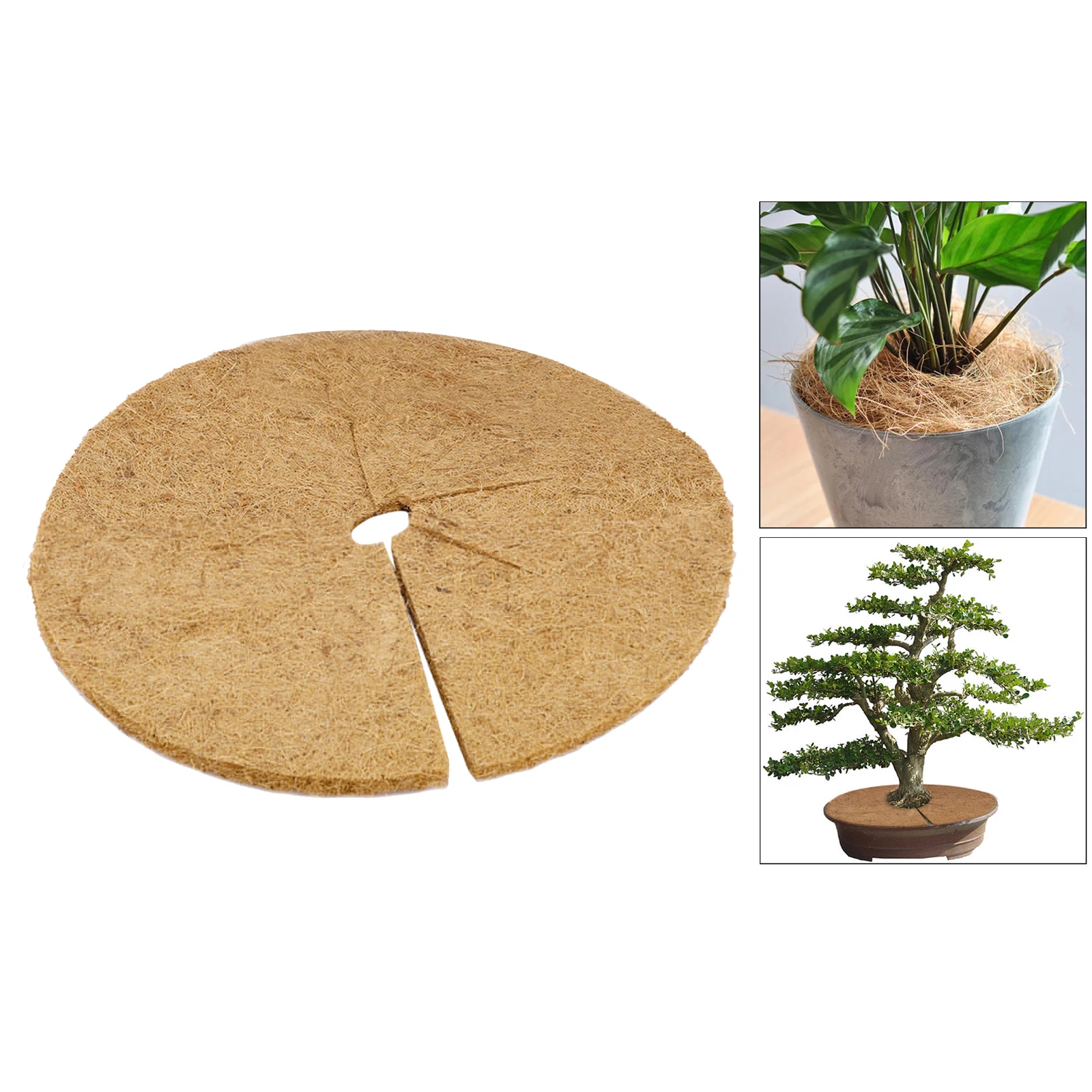 Natural Coconut Coir Fiber Mulch Mat Plant Cover Tree Moisture Control