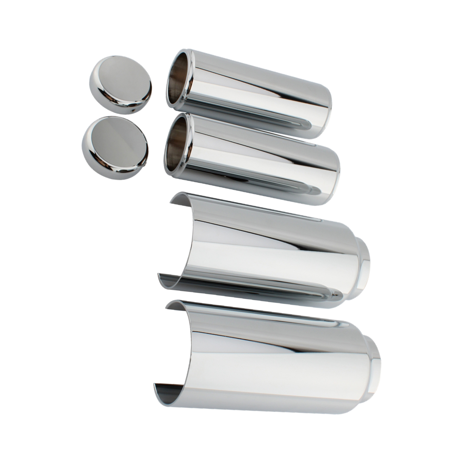 Motorcycle Full Fork Cover Set Tube Cover for Street Bob 18-21 Motorbike Replace Parts Acc