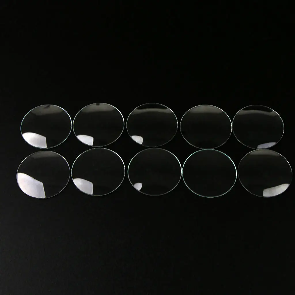 10Pcs Clear Domed Watch Crystal 20-23mm Diameter Mineral Wristwatch Glass 21mm 22mm glass for watch
