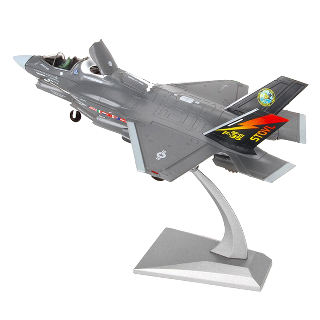 1:72 Die Cast Realistic American F-35B Airplane Fighter Aircraft Model