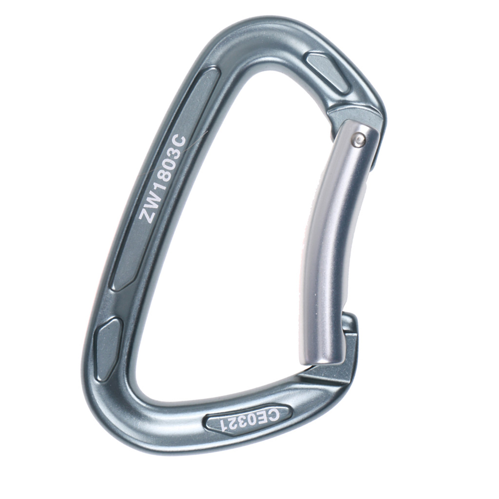 Aluminum Alloy  Belay Rappelling Climbing Safety Equipment Snap Clip Hook Carabiner 24KN