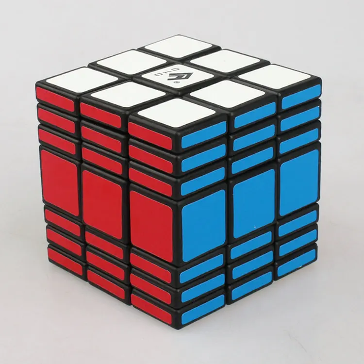 Kids 3x3x4 Plastic Unequal Smooth Magic Cube Speed Cube Puzzle Twist Toy 