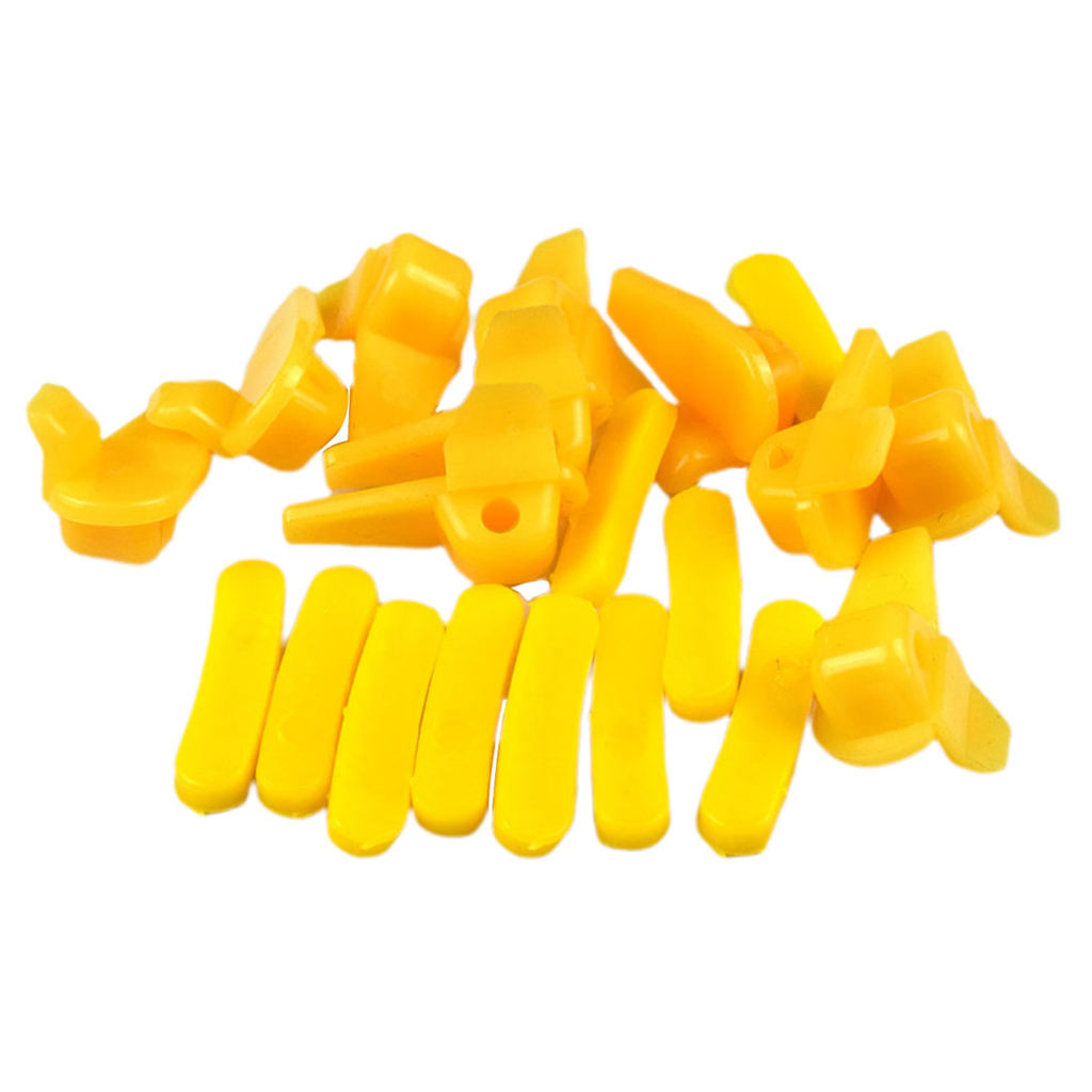 20pcs Tire Changer Bead Breaker 45mm Bird Head Remover Rubber Pad Rim Protectors